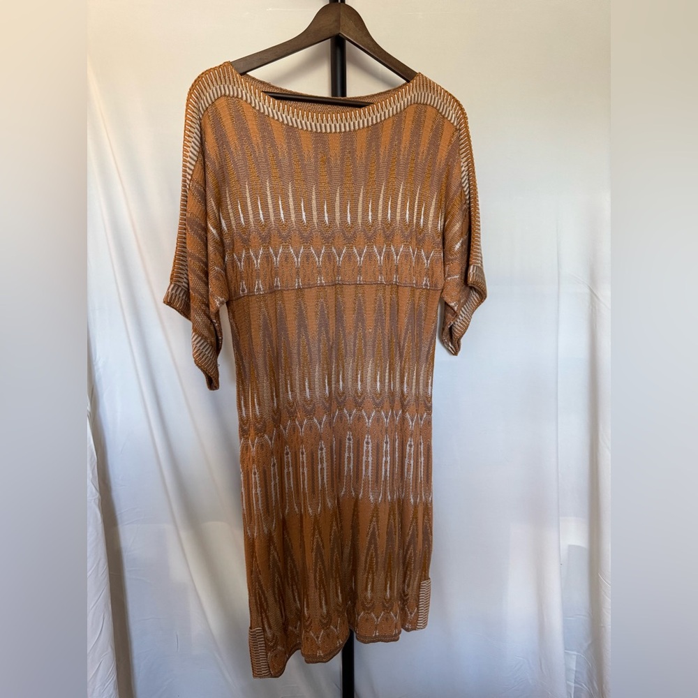 Ekle Brown Knit Dress